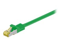 MicroConnect – Nätverkskabel – RJ-45 (hane) till RJ-45 (hane) – 1.5 m – SFTP PiMF – CAT 7 – grön