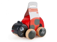 Hape Pull Along Ladybug Leker - For de små - Trekkdyr