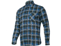Lahti Pro flannel shirt blue 120G/M2 3XL (LPKF33XL)