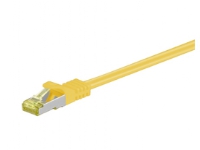 MicroConnect – Nätverkskabel – RJ-45 (hane) till RJ-45 (hane) – 1 m – SFTP PiMF – CAT 7 – halogenfri hakfri – gul