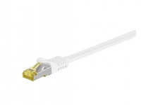 MicroConnect – Nätverkskabel – RJ-45 (hane) till RJ-45 (hane) – 2 m – SFTP PiMF – CAT 7 – halogenfri hakfri – vit