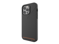 Gear4 Denali Snap – Baksidesskydd för mobiltelefon – MagSafe-kompatibilitet – 50 % återvunnen plast – svart – för Apple iPhone 14 Pro Max