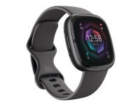 Fitbit Sense 2 - 40 mm - grafitt - smartklokke med bånd - grafitt - håndleddstørrelse: up to 209 mm - NFC, Bluetooth Sport & Trening - Pulsklokker og Smartklokker - Smartklokker