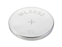 VOLTCRAFT Genopladeligt knapcellebatteri ML 2032 Lithium 65 mAh 3 V 1 stk