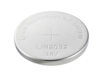 VOLTCRAFT LIR2032 Genopladeligt knapcellebatteri LIR 2032 Lithium 45 mAh 3.6 V 1 stk