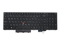 Transimage – Ersättningstangentbord för bärbar dator – med Trackpoint UltraNav – bakgrundsbelyst – QWERTY – kinesisk (traditionell) – svart – FRU – för ThinkPad P15 Gen 1 20ST 20SU  T15g Gen 1 20UR 20US