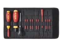 Wiha TorqueVario-S electric 2872 - Torque screwdriver set - 14 deler - isolert - 0.8 - 5 N·m - inn folding bag Verktøy & Verksted - Skrutrekkere - Diverse