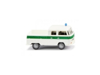 Wiking 031405 H0 Udrykningskøretøj model Volkswagen T2 dobbeltkabine politi Hobby - Modelltog - Spor H0