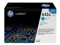 HP 642A - Cyan - original - LaserJet - tonerpatron (CB401A) - for Color LaserJet CP4005dn, CP4005n