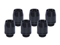 Alphacool 17454, Svart, Festesett, Messing, 1/4, 24 mm, 1,8 cm