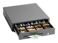 Star CB-2002 FN - Cash Drawer - mørk grå - for Star TSP847II HIA Kontormaskiner - POS (salgssted) - Kasseskuffer og tilbehør