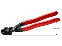 Knipex 71 21 200 bultsax 6 mm krom-vanadiumstål plast röd 200 mm