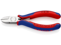 Knipex KP-7702130 Handdriven kabelavbitare Blå Röd Plast Stål Blå Röd Rostfritt stål 60 HRC 1,8 cm