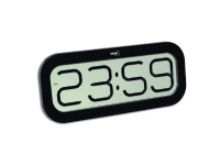 Bilde av Tfa-dostmann 60.4514, Bord, Digital Clock, Oval, Sort, Lcd, Batteri