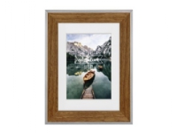 Hama Sierra, Enkel bilderamme, Isopor, Brun, 13 x 13 cm, Reflekterende, Landskap/portrett