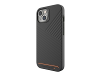 Gear4 Denali Snap – Baksidesskydd för mobiltelefon – MagSafe-kompatibilitet – D3O – svart – för Apple iPhone 14