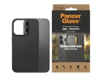PanzerGlass™ | Bagsideomslag - Sorter | Apple iPhone 14 Pro Tele & GPS - Mobilt tilbehør - Deksler og vesker