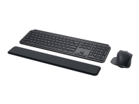 Logitech MX Keys Combo for Business – Sats med tangentbord och mus – bakgrundsbelyst – trådlös – Bluetooth LE – QWERTY – hela norden – grafit