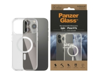 PanzerGlass™ | Hårt fodral – Bakstycke till mobiltelefon – MagSafe-kompatibelt – Genomskinlig | Apple iPhone 14 Pro