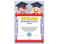 LearnHow Graduation A4 diploma of the second grade – Smile 20 pcs