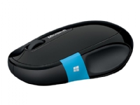 Microsoft Sculpt Comfort Mouse – Mus – högerhänt – optisk – 6 knappar – trådlös – Bluetooth 3.0 – svart