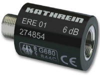 Kathrein ERE 01, F-type, F, F, Hankjønn, Hunkjønn, 0 - 2400 MHz PC tilbehør - Kabler og adaptere - Skjermkabler