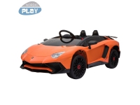 Elbil Lamborghini Aventador, NORDIC PLAY Speed 12V, Orange (805-684) Utendørs lek - El & Bensinkjøretøy - El-biler til barn 6V
