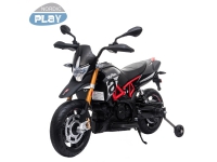 Elektrisk motorcykel Aprilia Dorsoduro 900 12V NORDIC PLAY Speed svart (805-757)