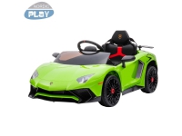 Elbil Lamborghini Aventador, 12V, limegrøn NORDIC PLAY Speed (805-794) Utendørs lek - El & Bensinkjøretøy - El-biler til barn 6V