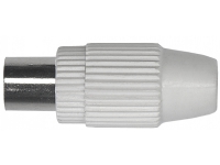 Axing CKK00100, IEC, Hunkjønn, Sølv, Hvit, 1 stykker PC tilbehør - Kabler og adaptere - Skjermkabler