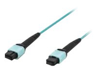 DIGITUS Professional – Patch-kabel – MPO multiläge (hona) till MPO multiläge (hona) – 30 m – fiberoptisk – simplex – 50/125 mikron – OM3 – havsblå