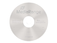MediaRange - 10 x DVD-RW - 4,7 GB (120 min) 4x - spindel PC-Komponenter - Harddisk og lagring - Lagringsmedium