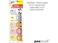 Polsirhurt Bookmarks indexing paper animals ZI-21 25mmx45mm