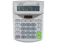 Miniräknare Q-Connect med justerbar display solcell och batteri L138xB103xH31mm 6 st x 10 st/krt