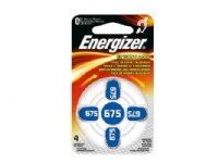 Batterier Energizer 675 til høreapparat pakke a 4 stk.