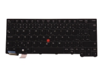 Lite-On – Ersättningstangentbord för bärbar dator – med Trackpoint – bakgrundsbelyst – tjeckisk/slovakisk – svart – för ThinkPad L13 Gen 3 21B3 21B4 21BA  L13 Yoga Gen 3 21B6 21BC  X13 Gen 3 21BQ 21CN