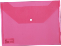 Deli LATCH FILE DELI A4 F10442 AURORA TRANSPARENT PINK