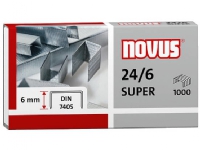 Novus Staples 24/6 DIN super x 1000 (4009729003688) Kontorartikler - Stiftemaskiner og stifter - Stifter