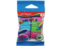 Keyroad Keyroad Elastic Touch Universal Eraser, 2 stk., anheng, bland farger Skriveredskaper - Markør - Øvrige markør