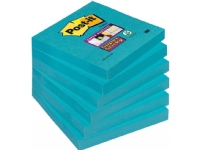 Bilde av Post-it-klistrelapper Post-it Super Sticky (654-6ss-eb), 76x76 Mm, 1x90 Ark, Blå