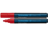 Schneider Paint Marker 270, rød 1-3mm Verktøy & Verksted - Håndverktøy - Penner & tømmerblyanter