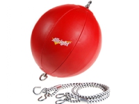 Allright Boksepose med gummibånd, rød Allright Universal Sport & Trening - Sportsutstyr - Boksing