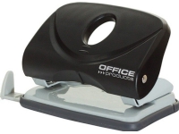 Hole punch Office Products Hole punch OFFICE PRODUCTS, punches up to 20 sheets, plastic, black Kontorartikler - Hullmaskin - 2 hull