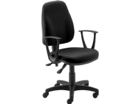 Office Products Paros Black Office Chair