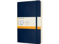Moleskine Notebook MOLESKINE Classic L (13x21 cm) fôret, mykt omslag, safirblå, 400 sider, blå Skriveredskaper - Skrivetilbehør - Andre