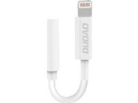 Adapter USB Dudao Lightning - Jack 3.5mm Biały (dudao_20200226113316) TV, Lyd & Bilde - Hodetelefoner & Mikrofoner