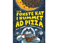 Den første kat i rummet åd pizza   Mac Barnett, Shawn Harris   Språk: Dansk