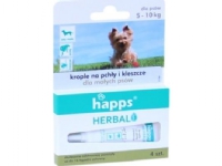 Bilde av Happs Herbal - Loppe- Og Flåttdråper For Små Hunder Opp Til 10 Kg