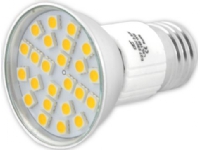 LTC PS 24 LED LTC SMD5050 pære, E27/230V, varmhvitt lys. Belysning - Lyskilder - Spotlight - Lyskilde - G9