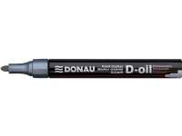 Donau Oljemerke DONAU D-Oil, rund, 2,8 mm, sølv Skriveredskaper - Overtrekksmarkør - Tykke overstreksmarkører